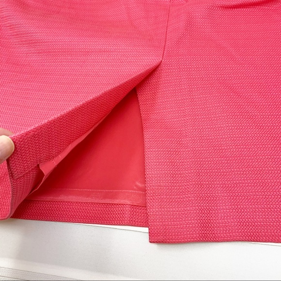 Banana Republic Women’s Textured pink pencil skirt Barbiecore With pockets - Picture 10 of 10